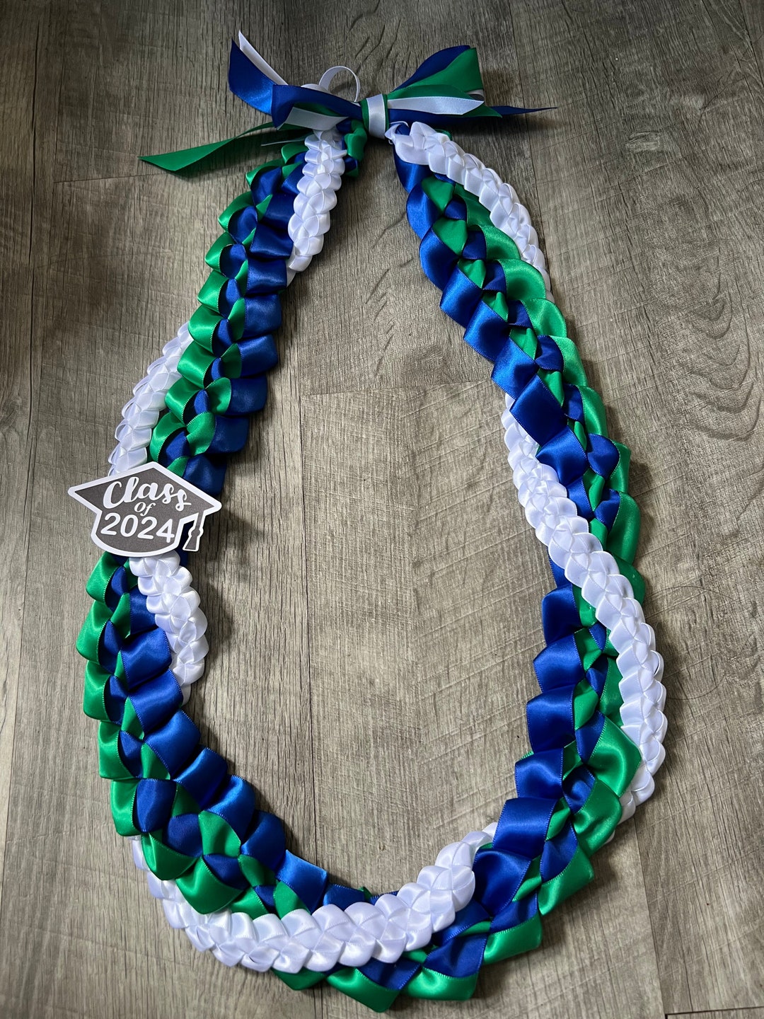 Leis Graduation Lei Class of 2024 Graduation Lei Hawaiian Lei Double