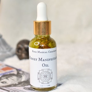 Money Ritual Oil | Attract Wealth, Prosperity & Abundance | Manifest Financial Success | Open the Flow of Abundance