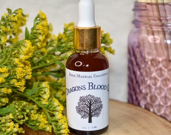 Dragons Blood Oil | Pure Dragons Blood Resin | Anointing Oil | Ritual Oil