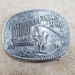 National Finals Rodeo 1992 belt buckle (VBM0512)