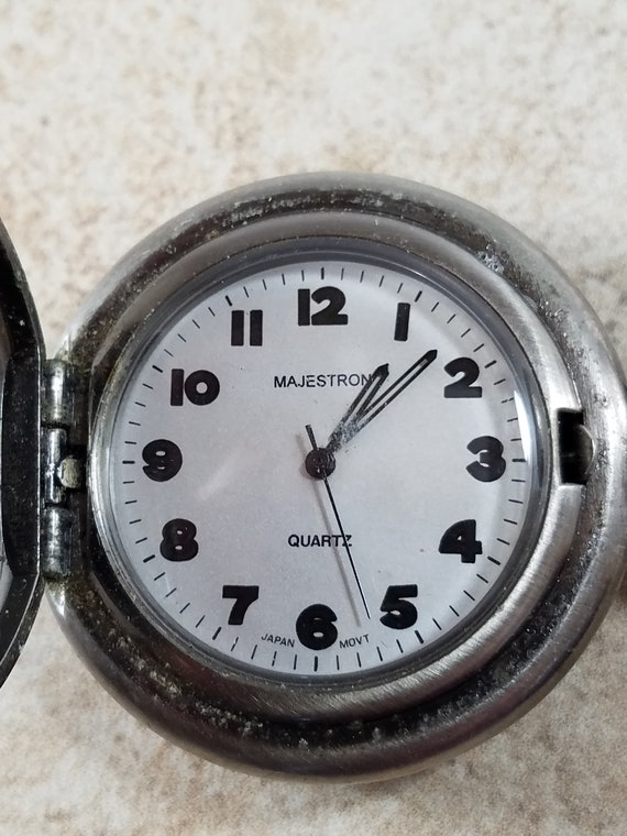 Two Working Pocket Watches Majestron and Parmex (VBM0… - Gem