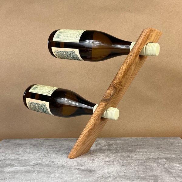 Gravity Wine Holder Etsy