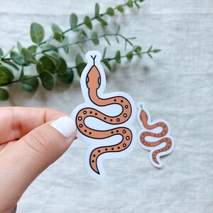 Snake Vinyl Sticker l Water Bottle Sticker