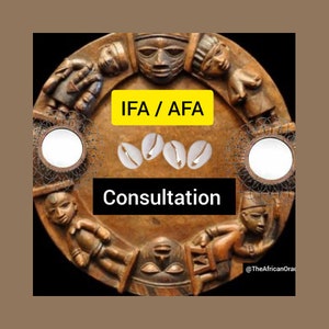 IFA/AFA Consultation - 3 Questions Reading Via Etsy Mail
