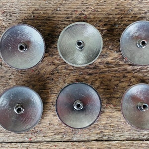 Lot De 5 Conchos Anciens à L'effigie Du Demi-dollar étoile En Cercle – Vintage