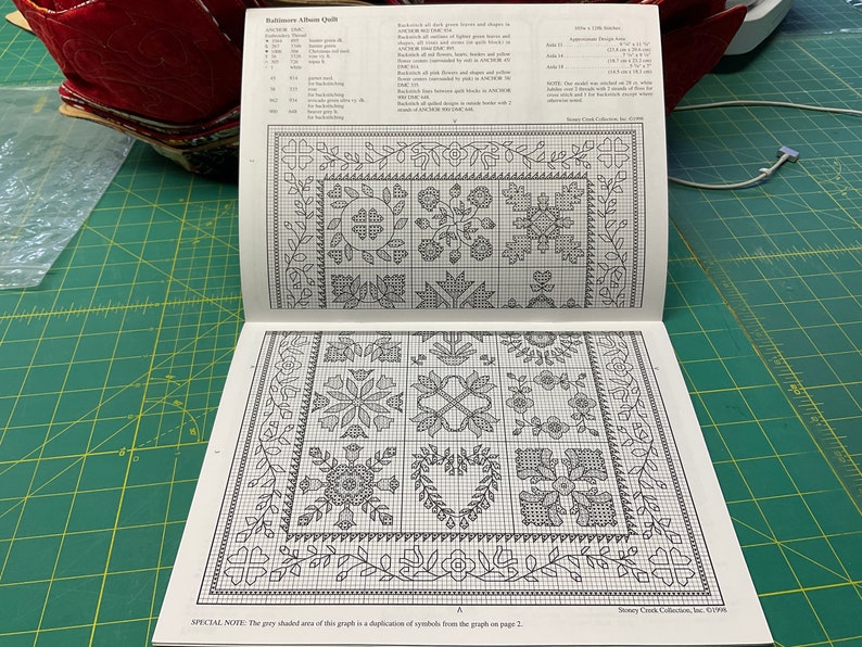 Patchwork Memories Cross Stitch Patterns and Instructions by Stoney ...