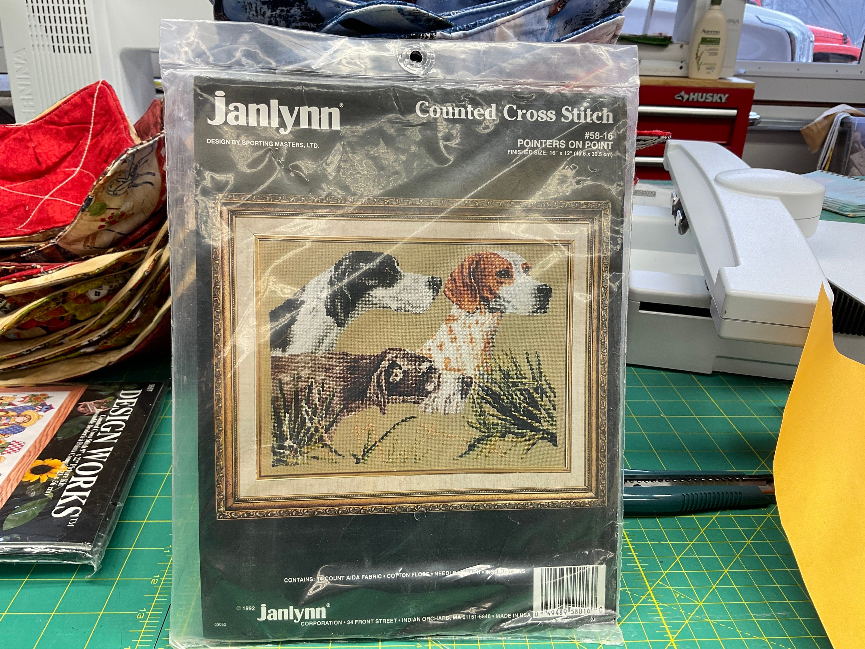 Design Works Crafts Janlynn, Jungle Counted Cross Stitch Kit