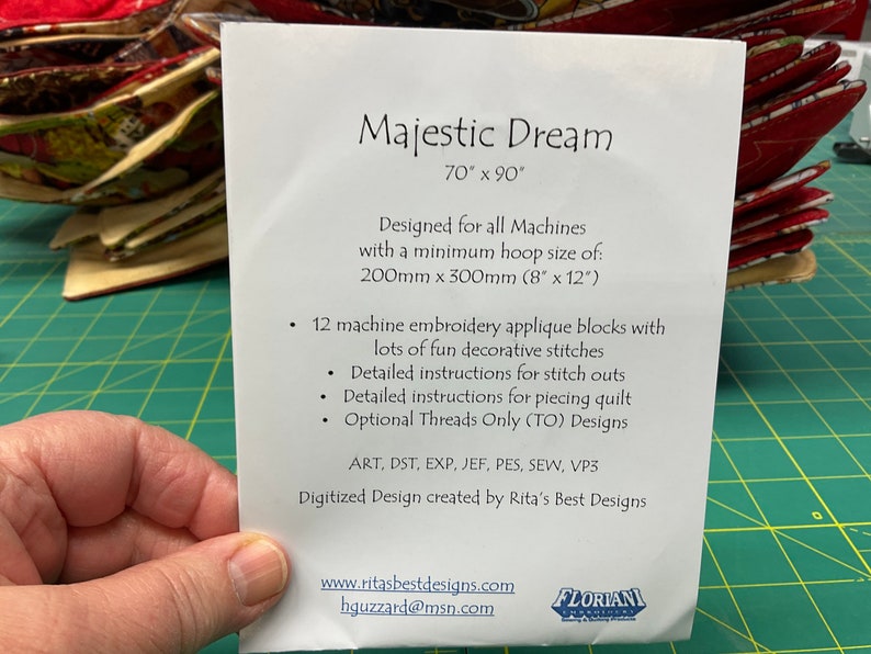 Majestic Dream Machine Embroidery Designs CD Etsy
