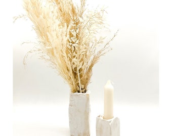 Noble ceramic vase white minimalist wedding| Table decoration | Christmas | Gift