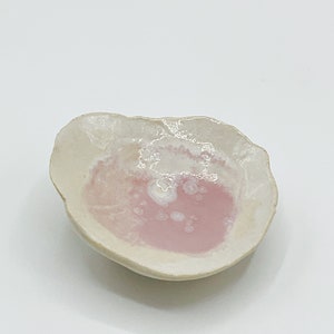 Jewelry bowl ceramic 6-7.5 cm jewelry bowl handmade ring dish