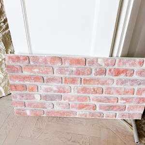 Concrete photo backdrop | Concrete brick wall panels | Wall decoration | Acoustics 100 x 50 cm