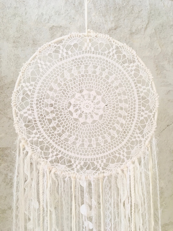 XXL Dream Catcher Crochet White XXL Dream Catcher Crochet White