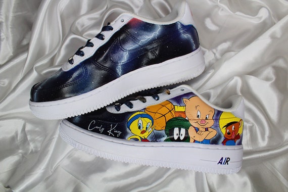 custom space jam af1