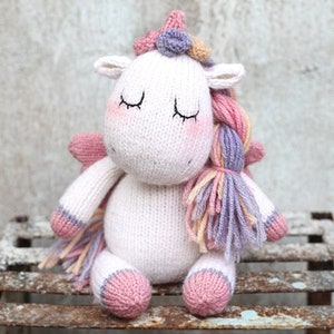 Unicorn Knitting Pattern Cute & Colorful Crochet Pattern