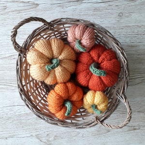 Pumpkin Knitting Crochet Pattern Easy Halloween