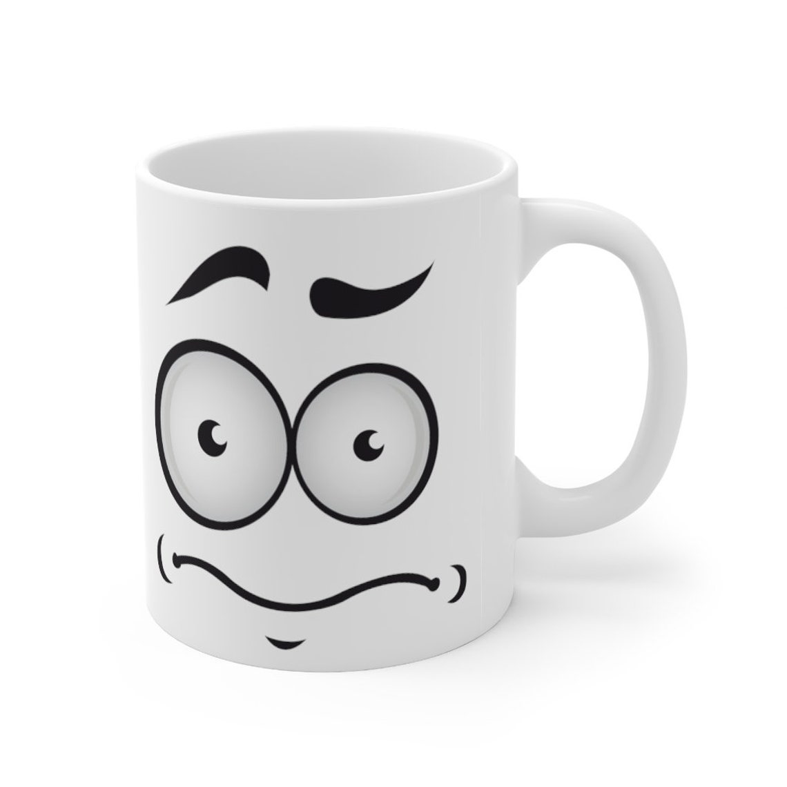 Funny Faces Expression Mug Etsy