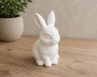 Easter Bunny 3D Printer File .STL - Stylish and Modern 3D Printing Model