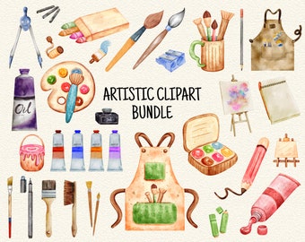 ペイントブラシ クリップアート 水彩画 バンドル、アーティスト ペイントブラシ、芸術的な画家アート PNG