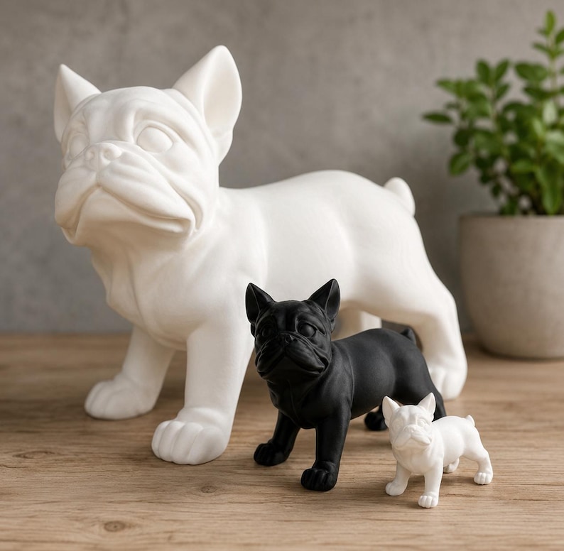 French bulldog 3d print files