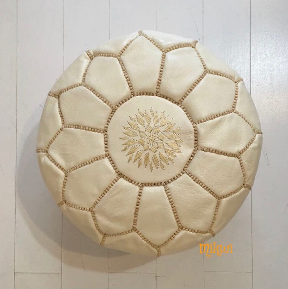 50%off Pouf Marocain