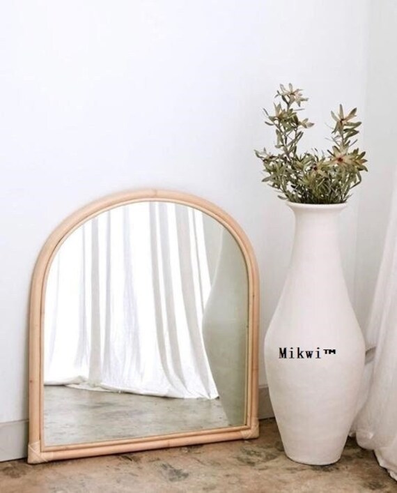 Arch Mirror Wall Hanging Mirror Home Decoration Retro Etsy