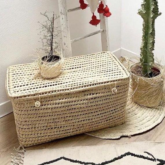 Taupe Y-Weave Storage Basket, Extra Small