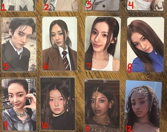 Official Enhypen Desire Unleash Yizhiyu Yzy Fansign 2.0 Photocards