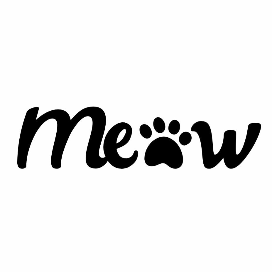 MEOW Sticker | Etsy
