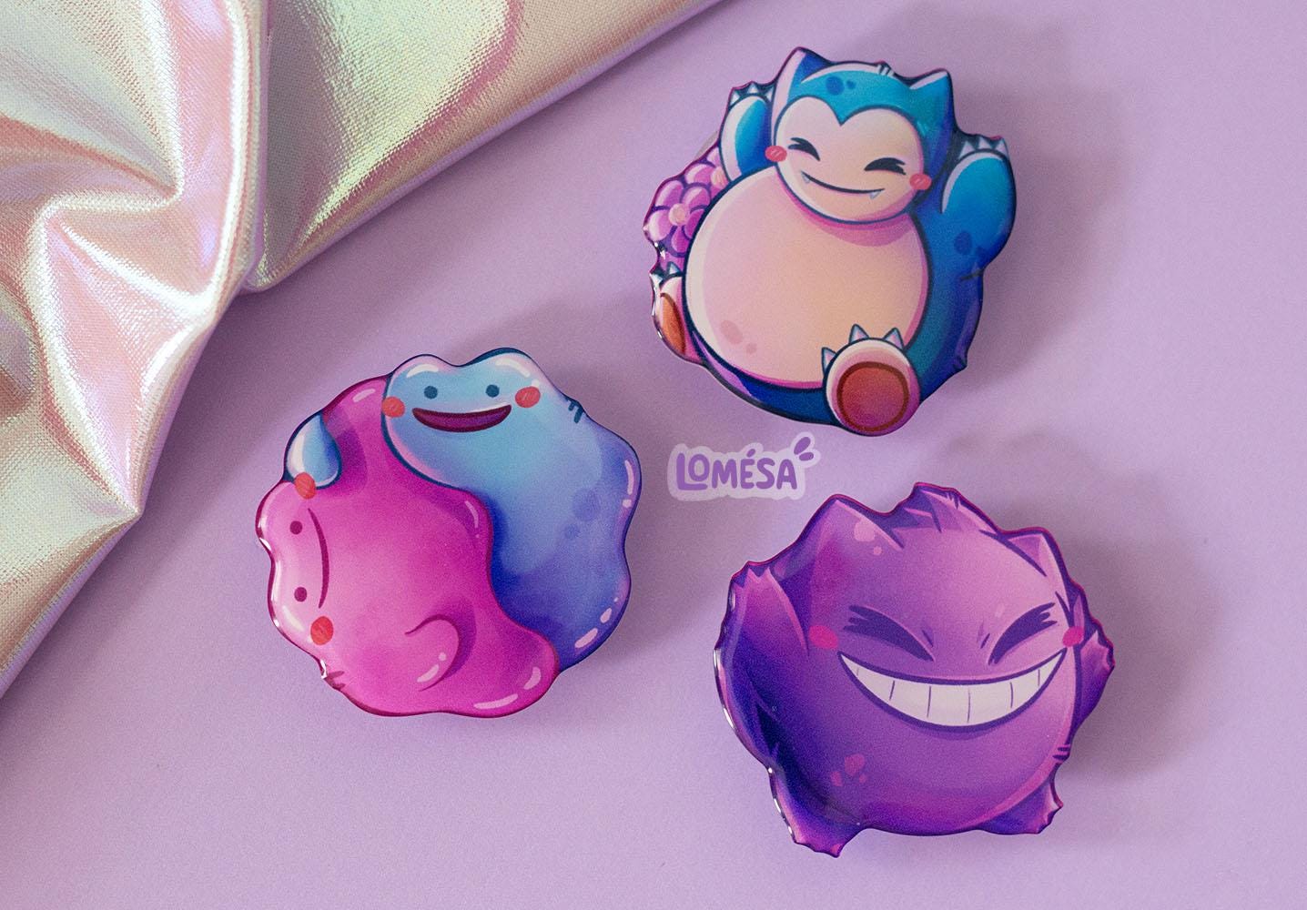 Accessory Gamer Pokemon Ditto Popsocket Ditto Pop Socket