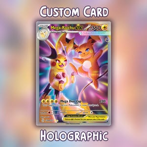 本物のライチュウGXウルトラレアポケモンカード！ - Etsy 日本