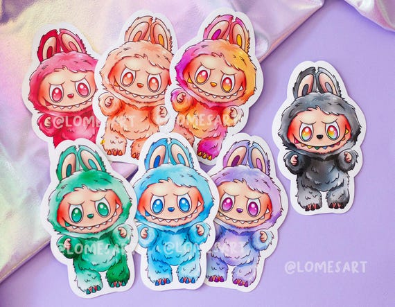 Labubu Big Into Energy Vinyl Sticker Gift Cute | BIE | Love
