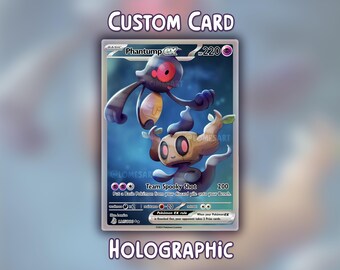 Tarjeta holográfica Phantump Yamask - Personalizada