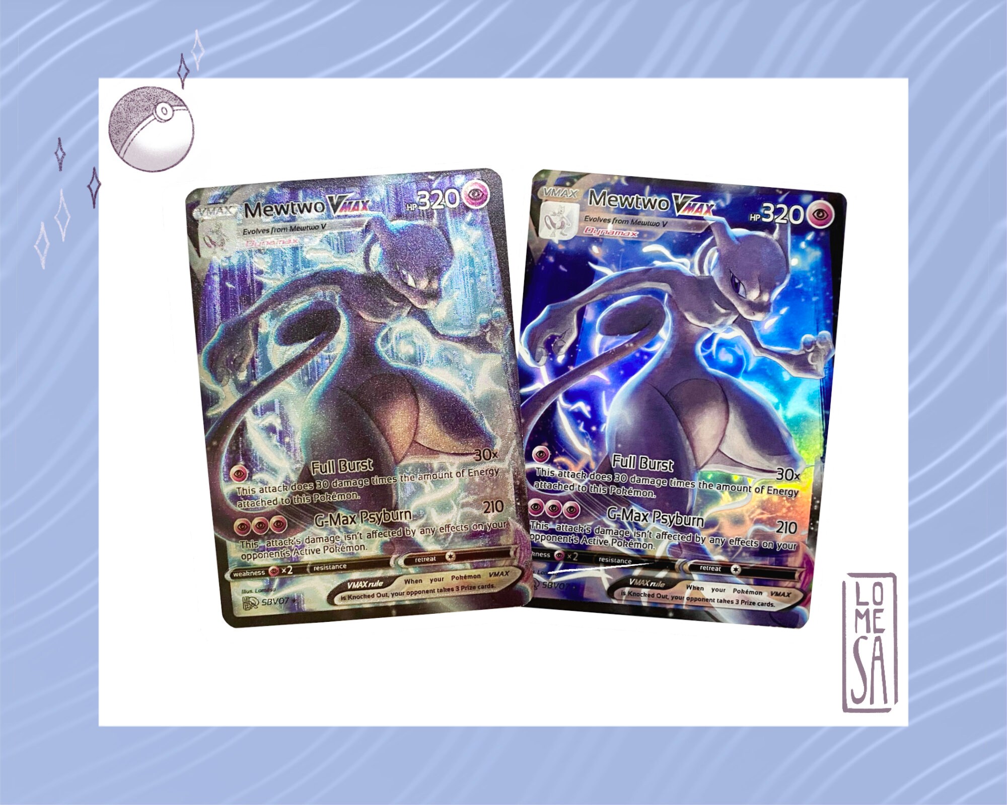 Toxel Shiny Pokemon Custom Card Glitter French English Print 