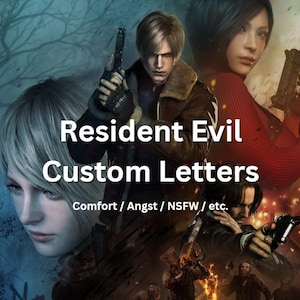 Cartas Personalizadas - Resident Evil (Arquivo Digital/PDF)