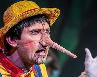 Pinocchio's Nose - Push-slider (Shrek Prop)