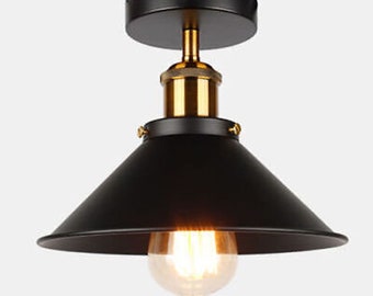 Industrial Vintage Ceiling Light 8012, Also available in 11 colors