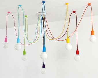 Multi Color or Single Color, multi Head Spider Light(made to order, price shown is 6 head, please enquire for other)