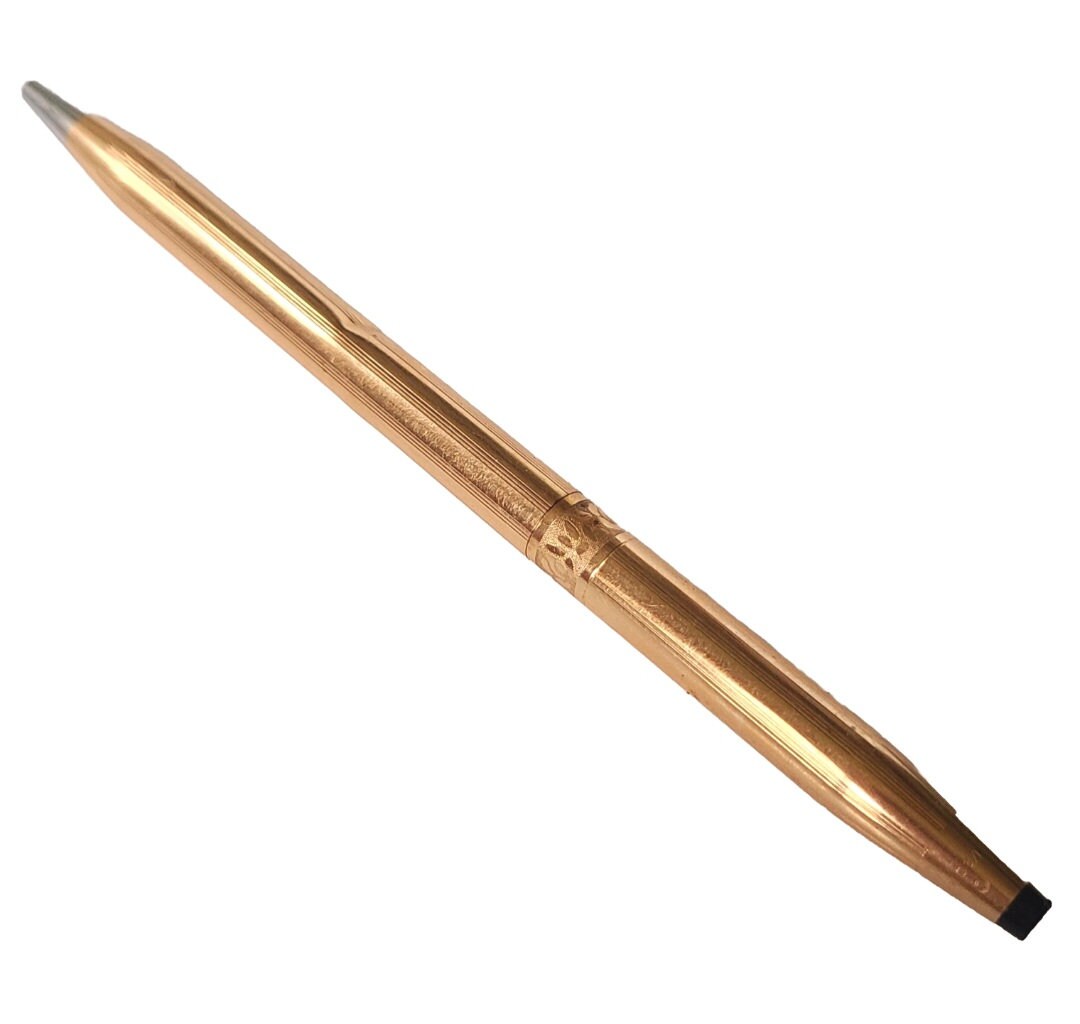 Vintage CROSS 1/20 14 Karat Gold Filled Pen/2 Dents - Etsy