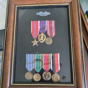 Rare!! Vintage! Original WW2 medal collection with documentation