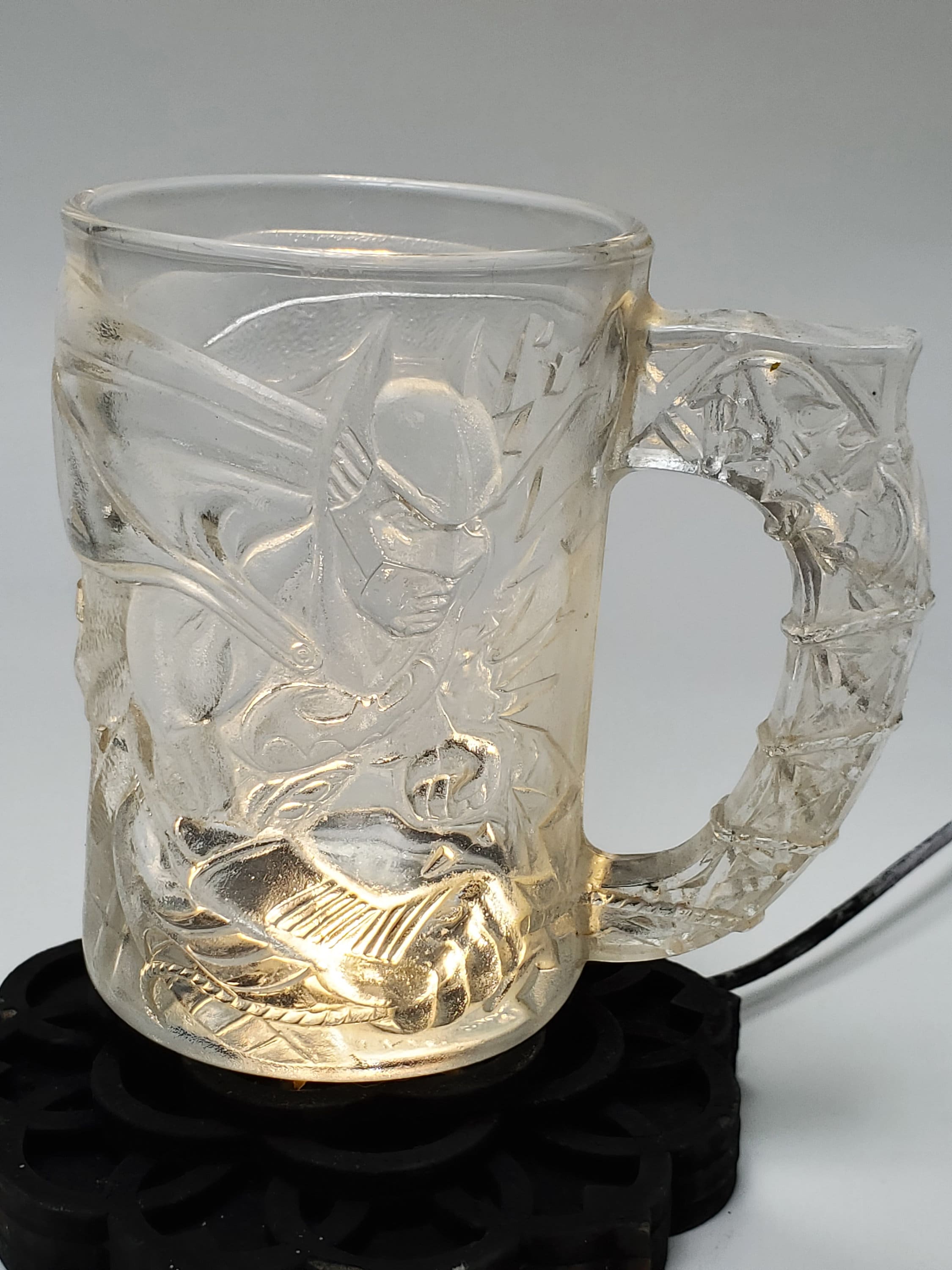 Vintage Limited Edition/mcdonald's Issue 1995 "batman Forever" Glass Mug -  Etsy
