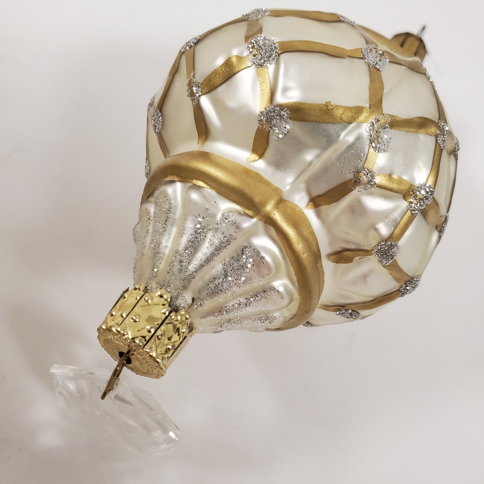Vintage Holiday Waterford Heirloom Glass Sophisticated Finial Christmas ...