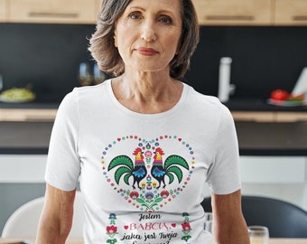 I Am The Best Babcia, What Is Your Superpower In Polish Short-Sleeve T-Shirt For Polish Grandmother, Polska Babcia Gift, Polish Grandma