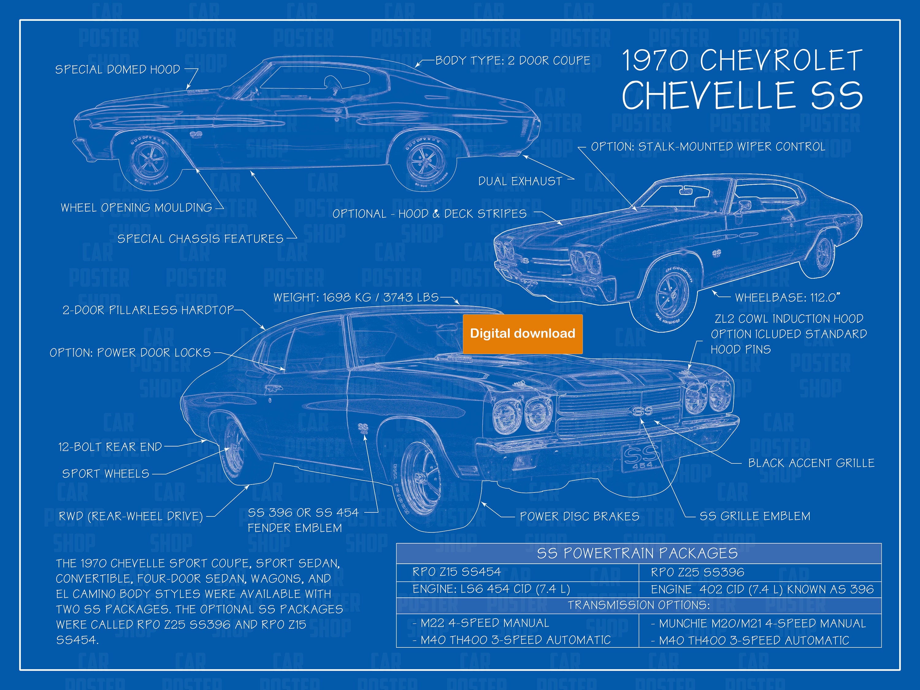 Ausleys Chevelle Parts Catalog 29 - s62mddu