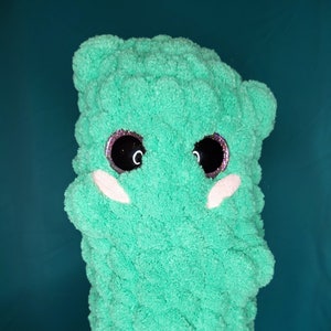 Plump Pickle Pattern - Crochet Pattern - Jumbo