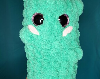 Plump Pickle Pattern - Crochet Pattern - Jumbo