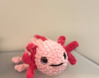 Axolotl Plushie - Crochet Toy