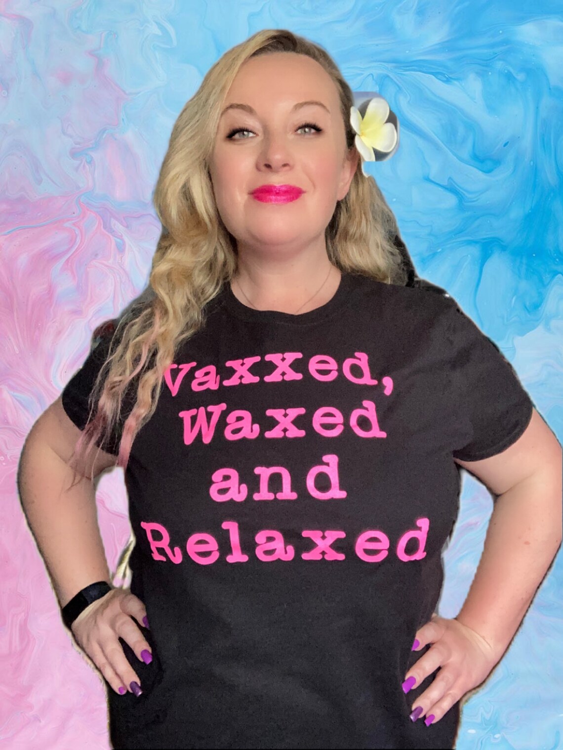 waxed and vaxxed t shirt