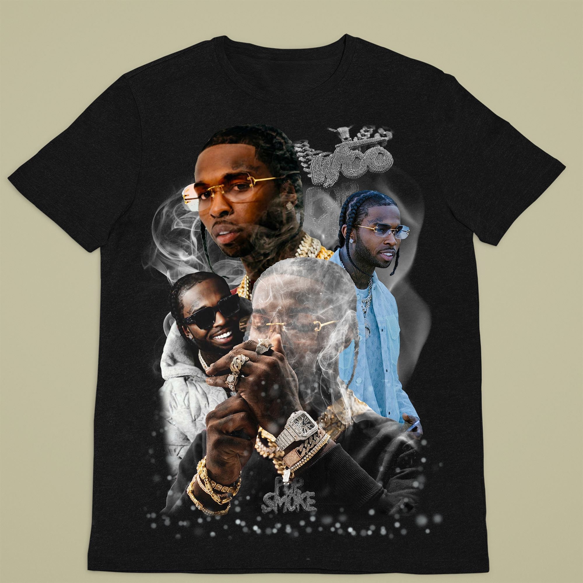 Pop Smoke Tshirt Pop Smoke Vintage Rapper Shirt Unisex Etsy