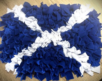 Plain or Personalised Come On Scotland Dog/Pet Snuffle Mat