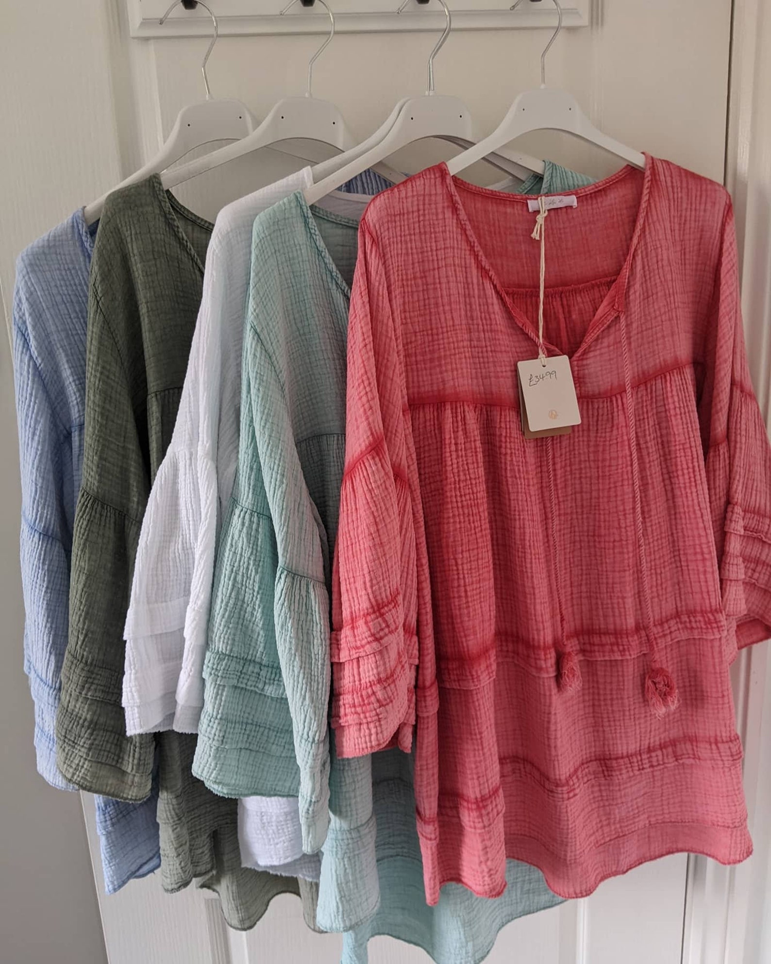 BoHo Cotton Top Vintage Style Cheesecloth Top Etsy